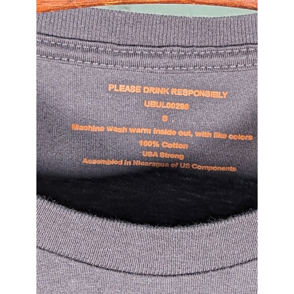 Bulleit Frontier Whiskey Men's Grey Logo Short Sleeve T Shirt Size Small NEW - Picture 5 of 8